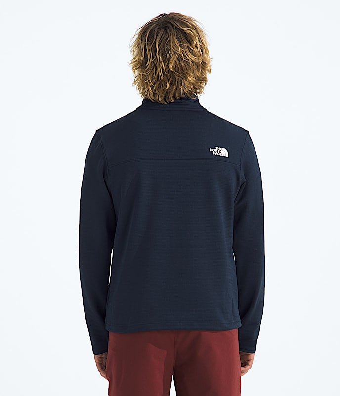 Men's Cedar Trail Grid Fleece ?-Zip - Image 3