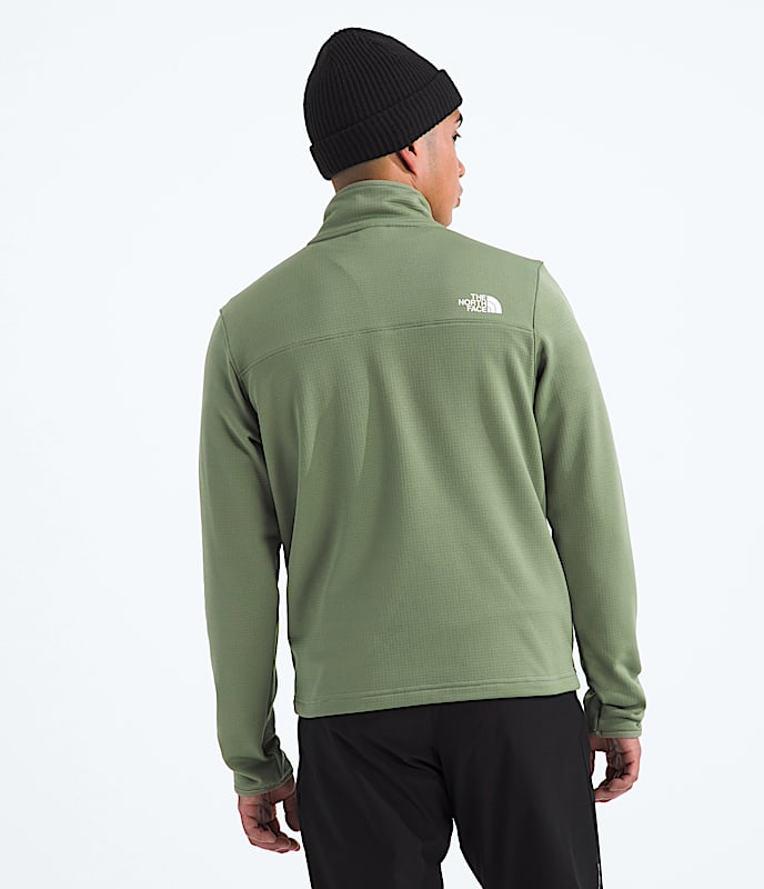 Men's Cedar Trail Grid Fleece ?-Zip - Image 3
