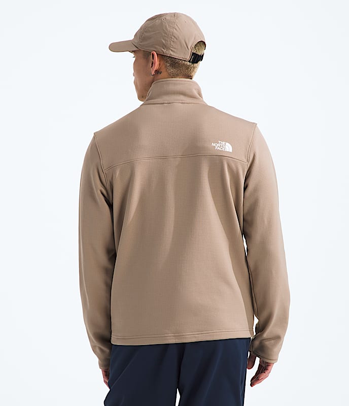 Men's Cedar Trail Grid Fleece ?-Zip - Image 3