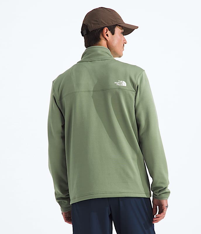 Men's Cedar Trail Grid Fleece Full-Zip Jacket - Image 3