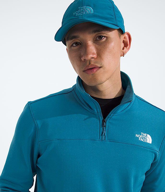 Men's Cedar Trail Grid Fleece ?-Zip - Image 3