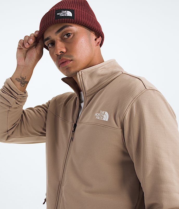 Men's Cedar Trail Grid Fleece Full-Zip Jacket - Image 2