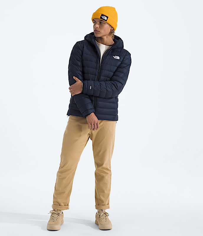 Men's Classic Down Hooded Jacket - Image 2