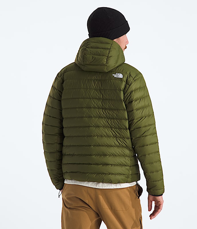 Men's Classic Down Hooded Jacket - Image 3