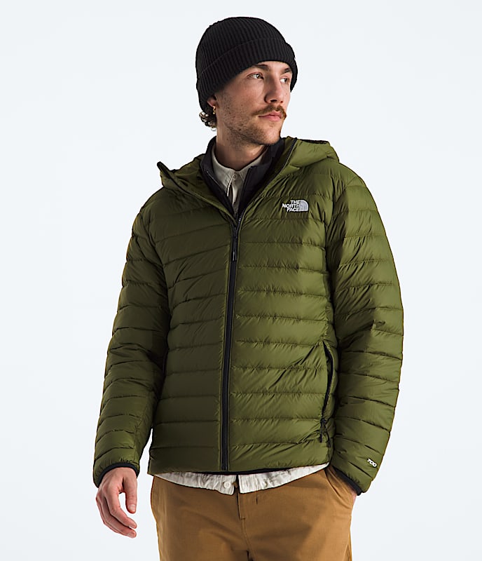 Men's Classic Down Hooded Jacket