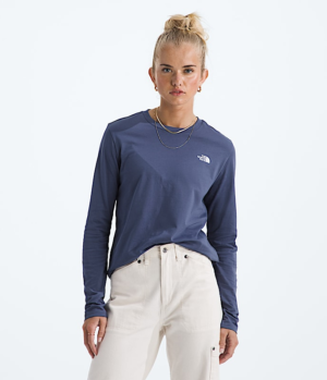 Women's Long-Sleeve Simple Dome Tee