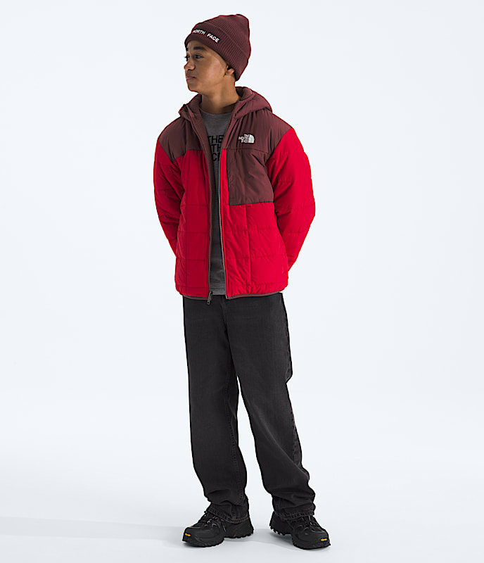 Boys' Reversible Shasta Full-Zip Hooded Jacket - Image 3