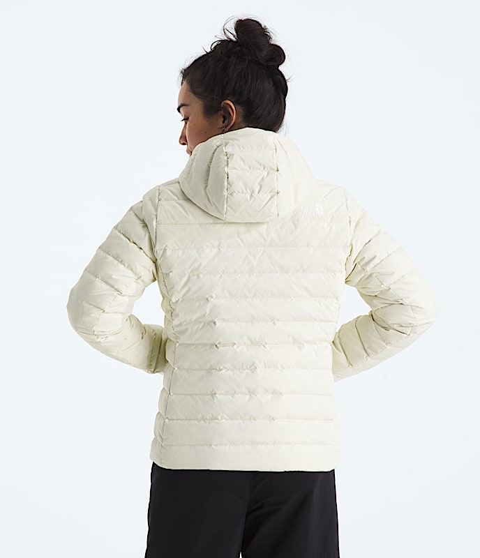 Women's Classic Down Hooded Jacket - Image 3