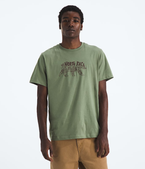 Men's Evolution TNF? Bear Short-Sleeve Tee¡ªGraphic