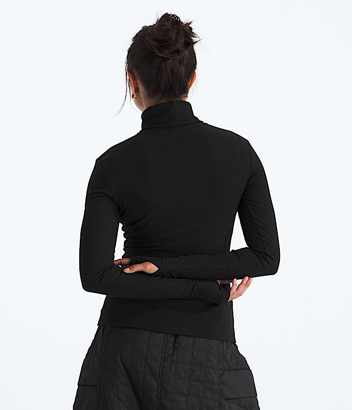 Women's Turtleneck Long-Sleeve Top - Image 4