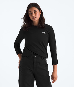 Women's Long-Sleeve Simple Dome Tee