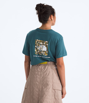 Women's Evolution Floral Box NSE Short-Sleeve Tee¡ªGraphic