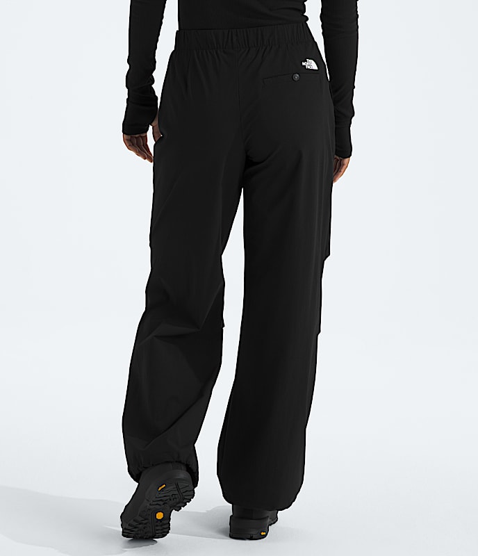 Women's Woven Loose Trousers - Image 3