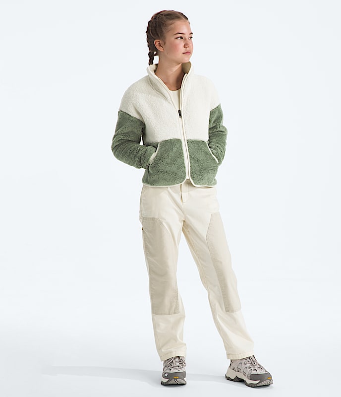 Girls' Cabin Fleece Full-Zip Jacket - Image 2