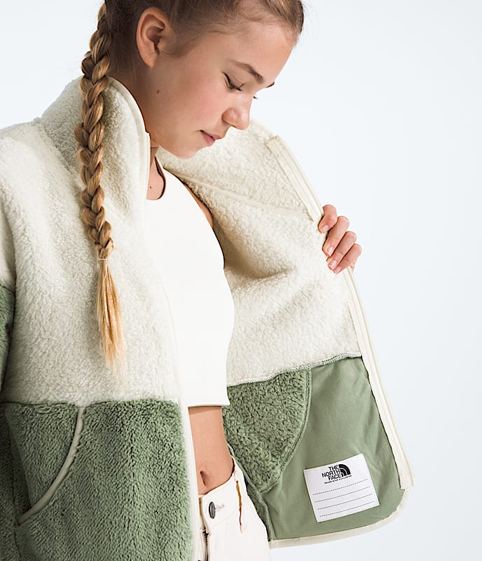 Girls' Cabin Fleece Full-Zip Jacket - Image 5
