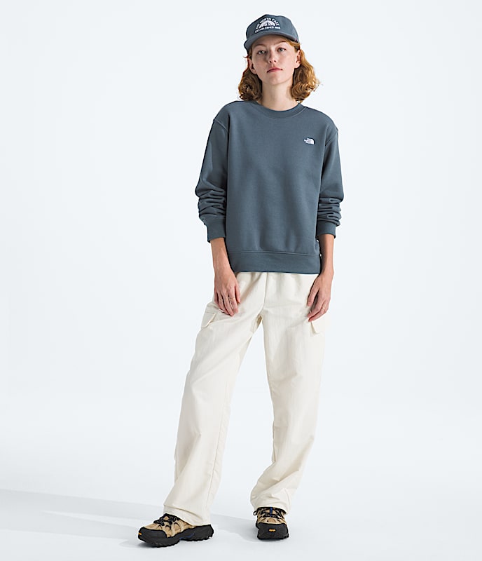 Women's TNF? Essential Simple Dome Relaxed Crew - Image 2