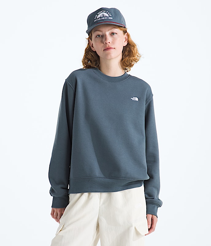 Women's TNF? Essential Simple Dome Relaxed Crew