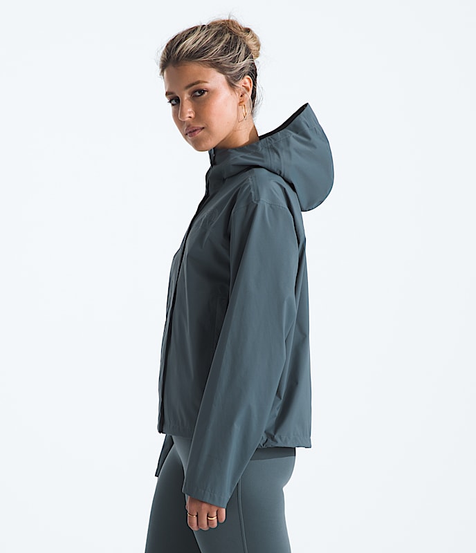 Women's Voyage Rain 3L Hooded Jacket - Image 5