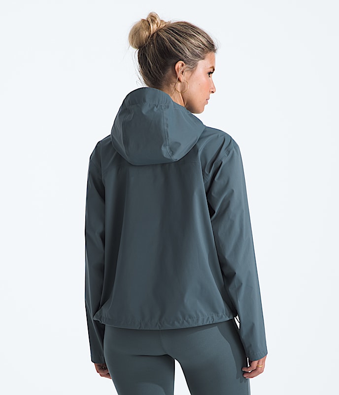 Women's Voyage Rain 3L Hooded Jacket - Image 4