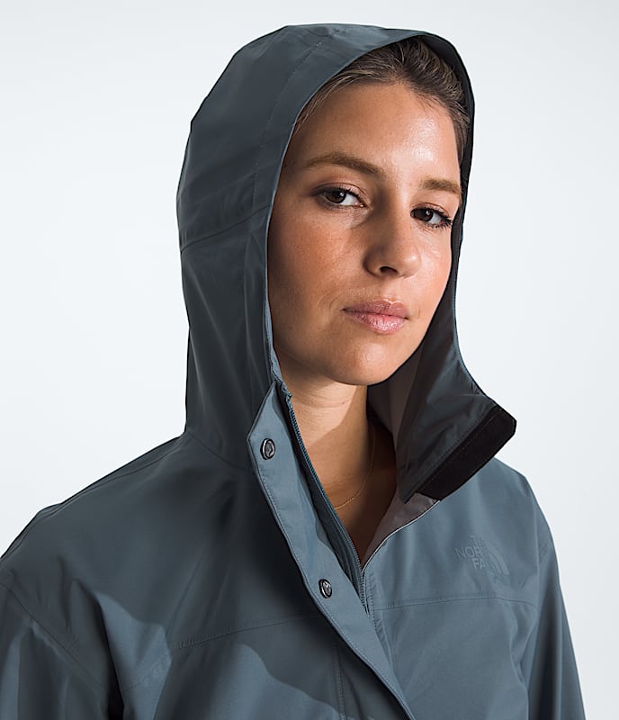 Women's Voyage Rain 3L Hooded Jacket - Image 6