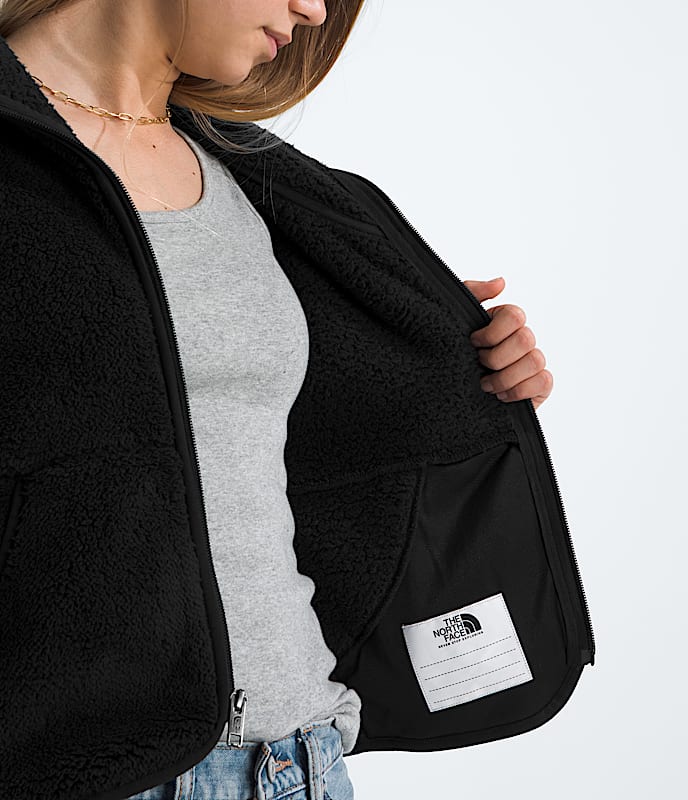 Girls' Cabin Fleece Full-Zip Jacket - Image 5