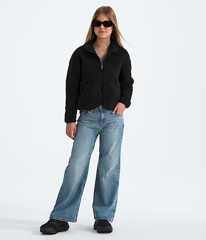 Girls' Cabin Fleece Full-Zip Jacket - Image 2
