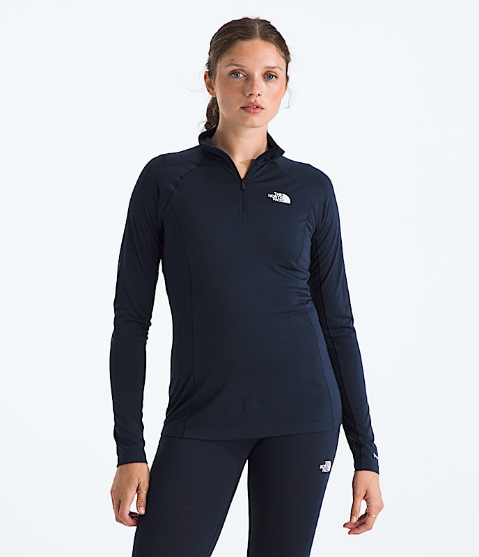 TNF X Smartwool Women's Merino Blend 150 Long-Sleeve ?-Zip