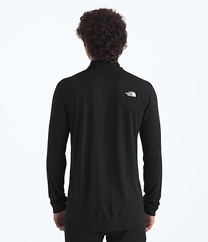 TNF X Smartwool Men's Merino Blend 150 Long-Sleeve ?-Zip - Image 2
