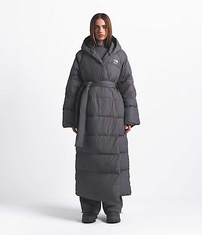 The North Face X SKIMS Women's Nuptse Wrap Parka