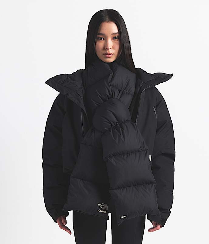 The North Face X SKIMS Nuptse Scarf